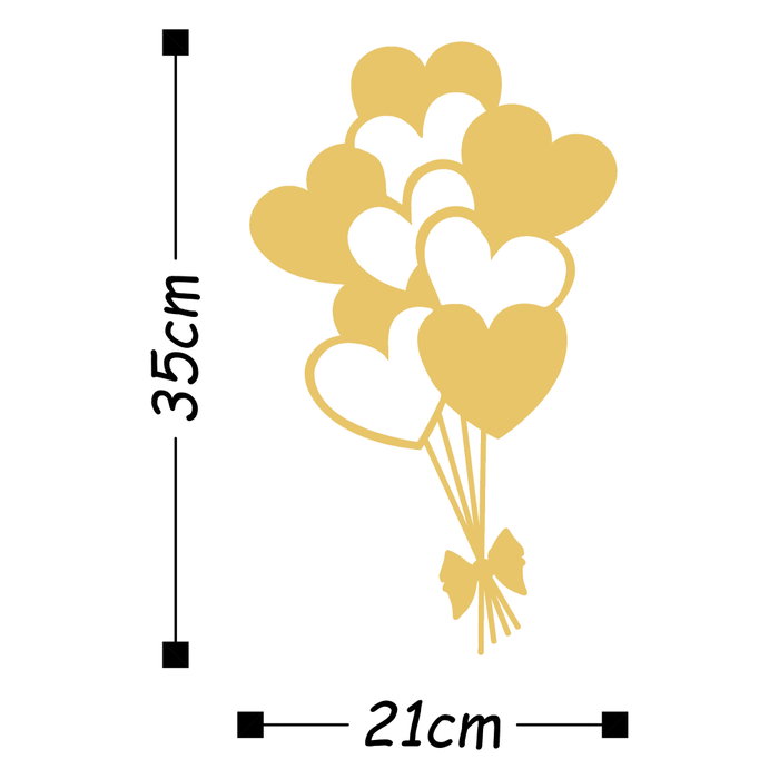 Wallity Balloons - Gold Wallity Balloons - Gold